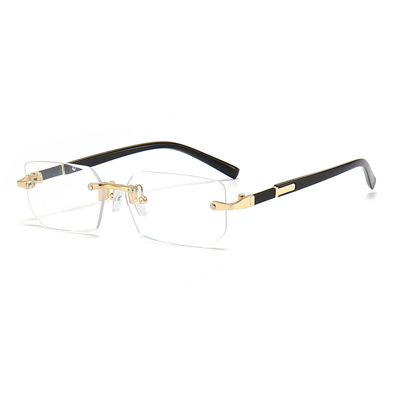 Wholesale Frameless Jelly Colored PC Sunglasses